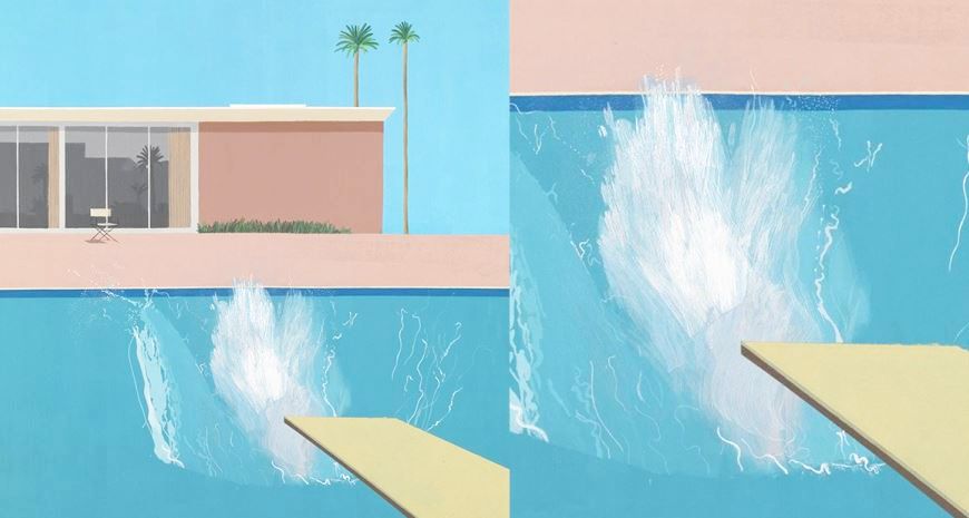 デビットホックニー/David Hockney/A Bigger Splash
