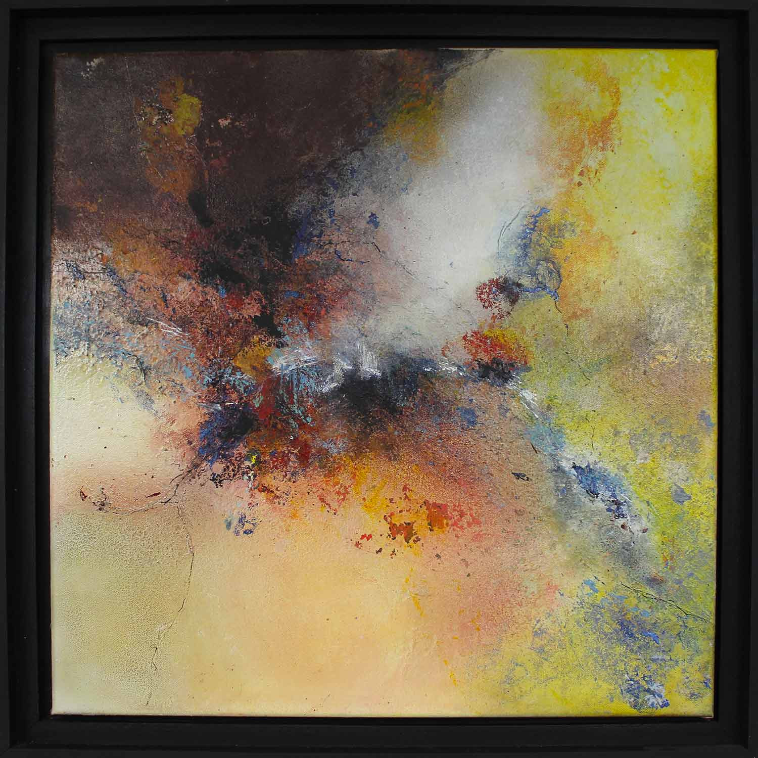Contemporary Art - Mixed media on canvas - Abstraction 2 - Gil Hanrion