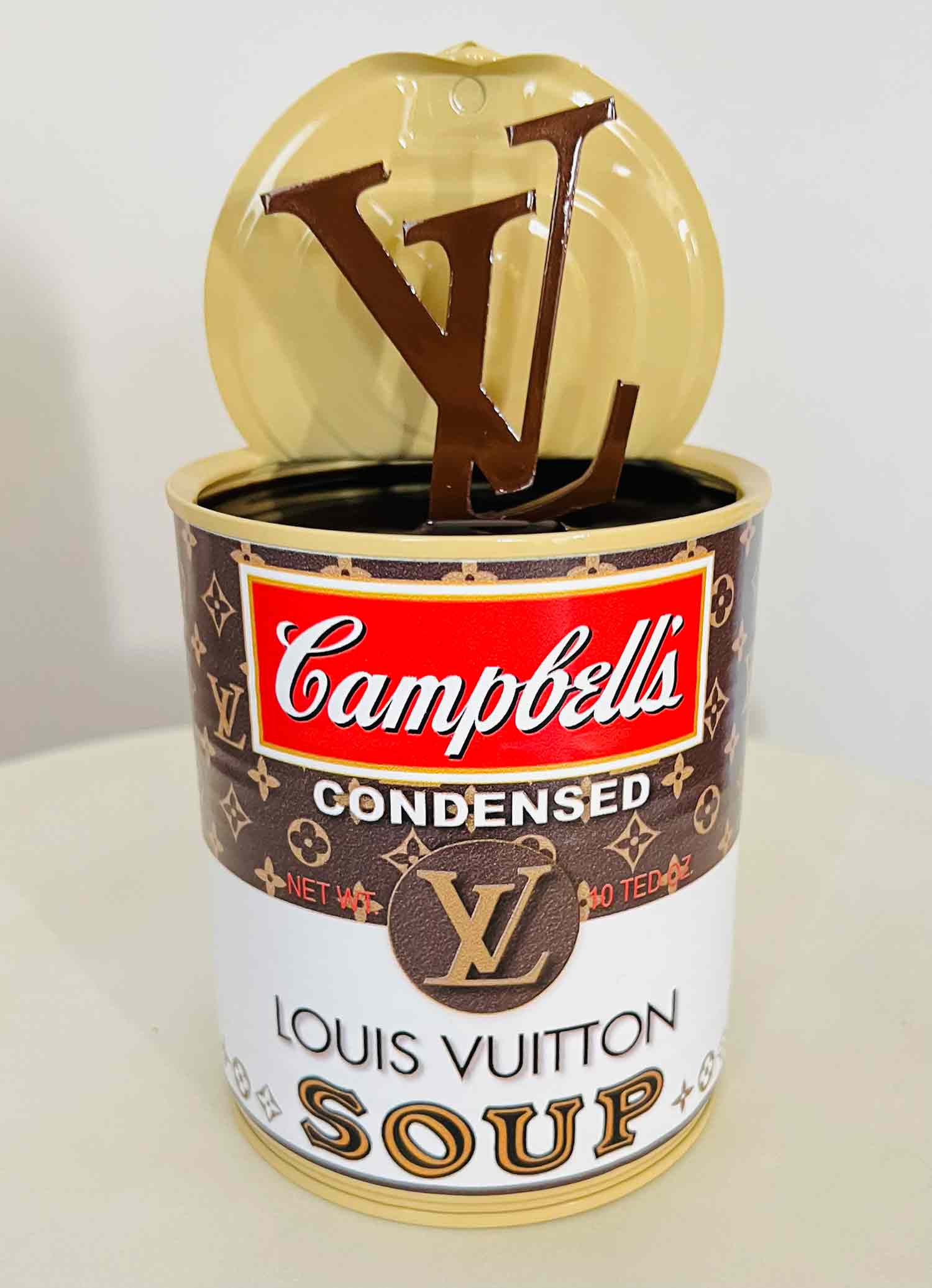 Louis Vuitton Can Plexiglass Artwork - Andrew Martin LV Soup