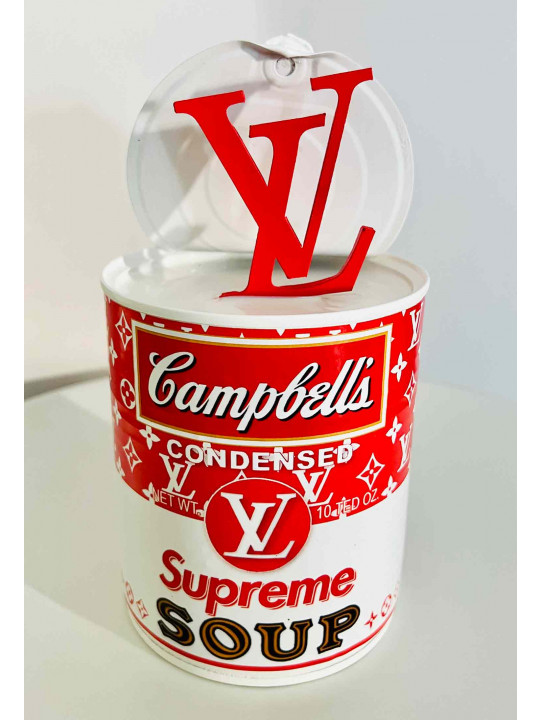 Supreme Louis Vuitton Campbells Tomato Soup Spray Paint Can