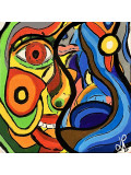 Lutti’s Korner, Bipolar, Painting - Artalistic online contemporary art buying and selling gallery