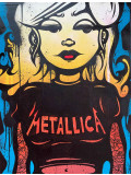 Ewen Gur, Metalhead, painting - Artalistic online contemporary art buying and selling gallery