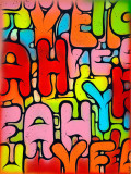 Ewen Gur, lettering large #1, painting - Artalistic online contemporary art buying and selling gallery