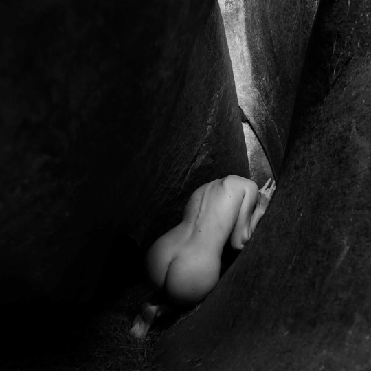 Nude in the rock