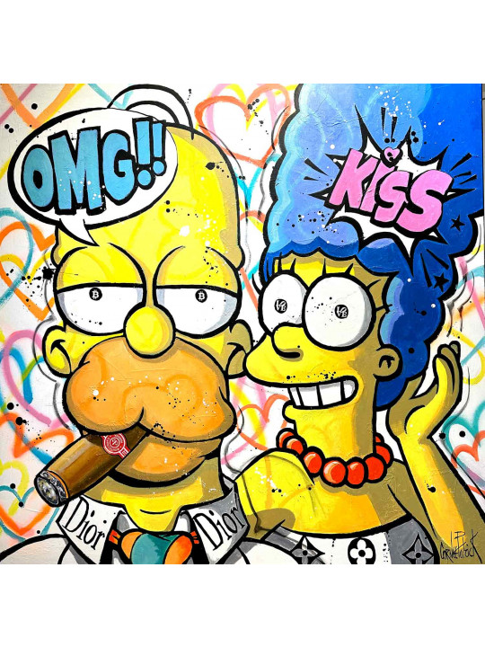 Homer et Marge Simpson, icône pop de la mode